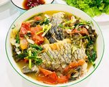 Hình bước làm 4 của món Cá chép om dưa
