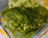 Foto del paso 6 de la receta: SUPREMA DE POLLO 🍗 CON 🥬🥬SALSA FLORENTINA🥬🍵🥬 O 🥬🧄(salsa cremosa de acelga)🥬🍵🧅