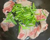 韭菜炒肉片的食譜步驟2照片
