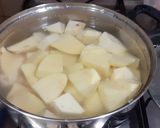 Foto del paso 1 de la receta: Pastel de batata y papa 🥔😊