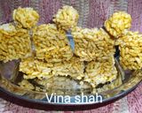 मुरमुरे की चक्की (Murmure ki chikki recipe in hindi) रेसिपी चरण 4 फोटो