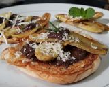 Foto langkah ke 5 dari resep Roti Pisang Bakar Coklat Keju.