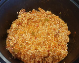 Foto del paso 6 de la receta: Arroz caldoso con bogavante calamar y gambas