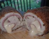 Foto langkah ke 5 dari resep Chicken gordon bleu.
