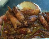 Foto langkah ke 5 dari resep Cumi kecap pedas.