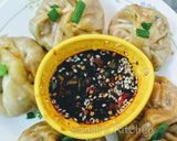 A picture of step 4 of Healthy Veg Momos.