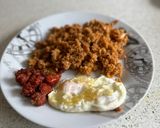 Foto del paso 5 de la receta Migas de coliflor con longaniza