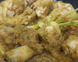 Foto langkah ke 5 dari resep Ayam nyat-nyat bumbu genep kemangi.