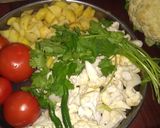 आलू गोभी सब्जी (aloo gobi sabji recipe in Hindi) रेसिपी चरण 1 फोटो