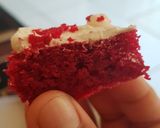Foto langkah ke 7 dari resep Bolu Red Velvet Ekonomis (Tanpa Pasta Red Velvet).