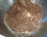 Une image de l'étape 1 de Gâteau amande cacao.