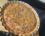 Foto del paso 6 de la receta: Tarta especial de puerros y panceta