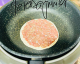 Foto del paso 8 de la receta: ¿Taco ? 🌮 ¿Burger? 🍔¿Sartén ? o ¿cecofry? 🧀 🥬 🧅 🥓 🫕