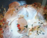 Foto del paso 3 de la receta: Carre de cerdo con verduritas a la crema