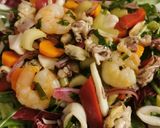 Pas rețetă Salată de fructe de mare 1 fotografie