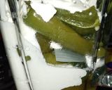 A picture of step 3 of Enchiladas Suizas (My Style).