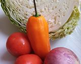 Foto del paso 2 de la receta: Col Saltada con Pollo (o versión vegetariana con Champignones)