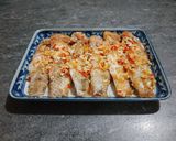 Hình bước làm 4 của món Cá mó chiên mắm tỏi