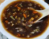 A picture of step 11 of Hot and Sour Soup (Restaurant Style).