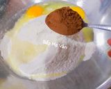Hình bước làm 1 của món Bánh kẹp ca cao