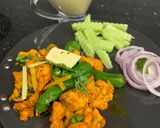 A picture of step 8 of Tawa chicken.