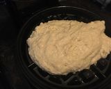 A picture of step 5 of Sourdough Waffles.