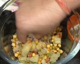 A picture of step 4 of Sukha Bhel.