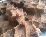 A picture of step 3 of Ragi kozhukatta ragi steamed dumplings.