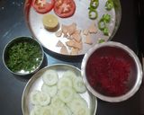 A picture of step 1 of Beetroot Salad.
