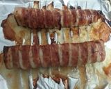 Foto del paso 7 de la receta: Rollos de pollo y beicon con salsa del piquillo