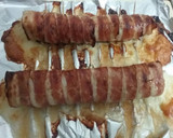 Foto del paso 7 de la receta: Rollos de pollo y beicon con salsa del piquillo