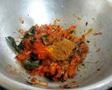 A picture of step 4 of Peas Potato Kootu.