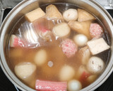 A picture of step 4 of Easy tofu and quail egg soup with yong tau foo.