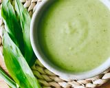 Hình bước làm 5 của món 💚 Súp Tỏi Gấu Xay Mịn (Velouté à l’Ail des Ours)