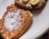 Foto del paso 7 de la receta: Hot cakes de Bananas, con harina de coco muy esponjosas, opcional con cacao amargo u avena y miel