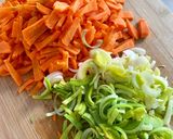 Une image de l'étape 2 de Spaghettis aux légumes.