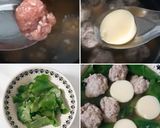 รูปขั้นตอนการทำที่ 1 ของ "แกงจืดตำลึงเต้าหู้ไข่หมูสับ" 🌿🐷🥣