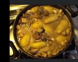 Une image de l'étape 3 de Pommes de terre au bœuf champignons et quatre épices.