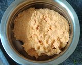 A picture of step 2 of Masoor Dal Vada.