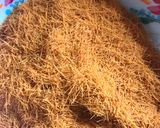 A picture of step 1 of Kunafa.