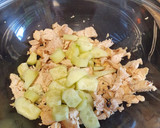 Foto del paso 1 de la receta: Ensalada distinta con sobras de pollo asado y aliño cremoso