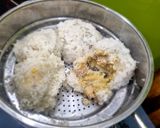 Hình bước làm 8 của món Xôi Khúc/ Xôi Cúc