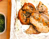 Foto del paso 4 de la receta: Rotja a la espalda con salsa Donostiarra