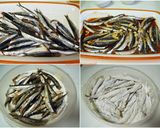 A picture of step 3 of Fried Marinated Anchovies.