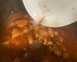 A picture of step 5 of Chilli Chicken Spaghetti.