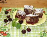 Márványos meggyes kevert recept fázis 10 fotója