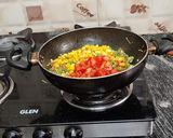 A picture of step 3 of Vegetable Soup.