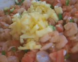 Foto del paso 6 de la receta: Piña con Camarones Gratinados