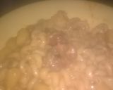A picture of step 2 of Macaroni wit potatoes.