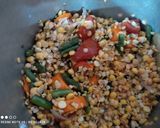 A picture of step 4 of Mixed Daal Soup.